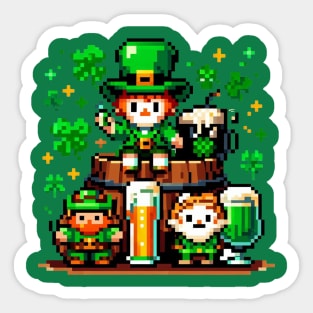 ST Patrick Day Green Sticker